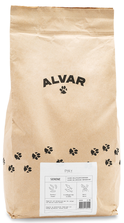 Alvar Pet dry food with insect and fish Serene